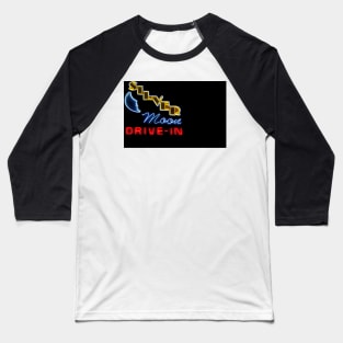 Silver Moon Drive Inn face mask design A Baseball T-Shirt